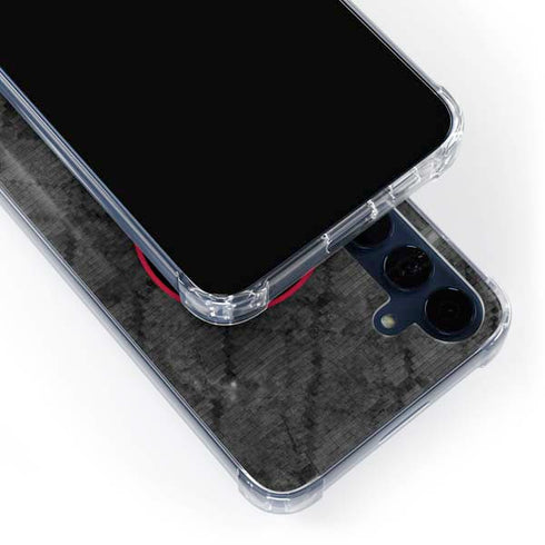 NBA Toronto Raptors Black Rust Galaxy A35 5G Clear Case